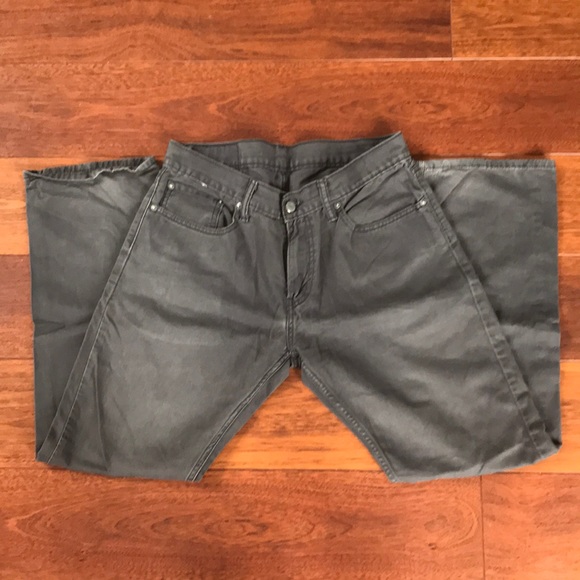 Levi’s Dark Gray Khaki Jeans - Picture 3 of 4